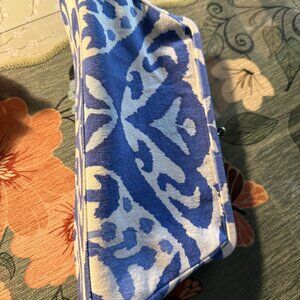 DANA GIBSON BLUE IKAT CLUTCH
